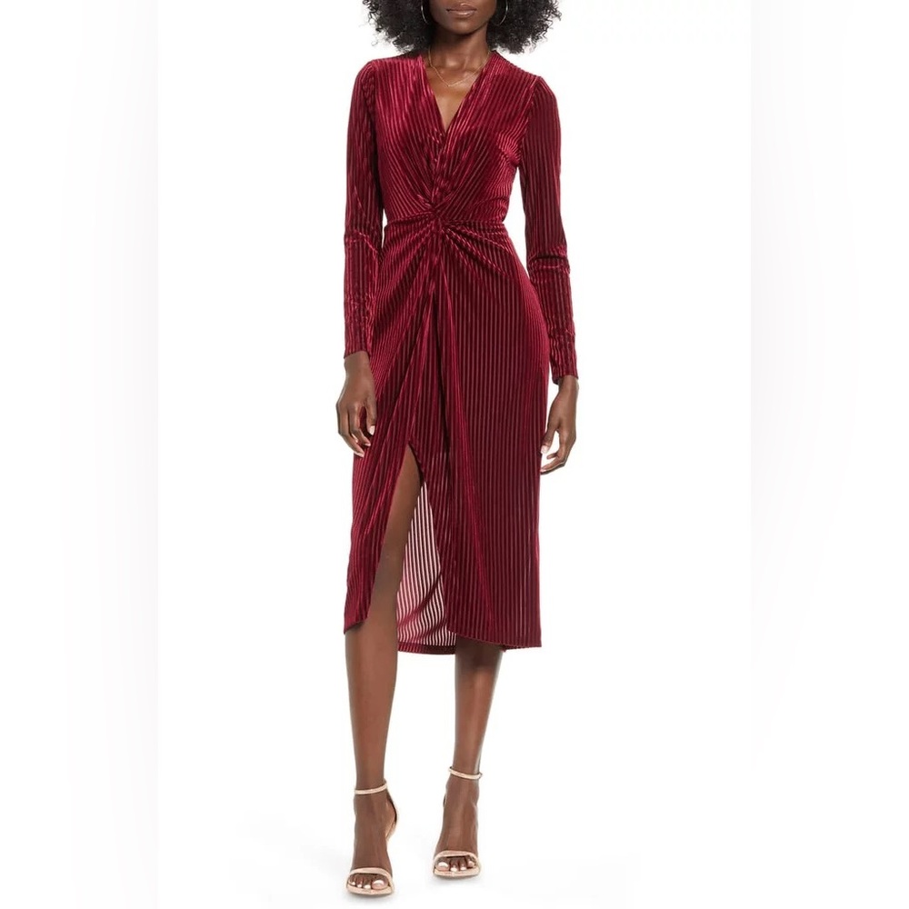 ALL IN FAVOR Midi Dress